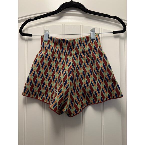 Free People Women’s High Waisted Retro Swit Micro Pull On Shorts Size XS Multi - Picture 5 of 6